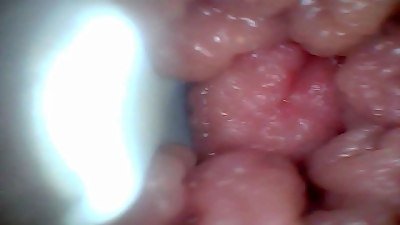 Endoscope camera flashes the most tender parts of the step-brother Educational video