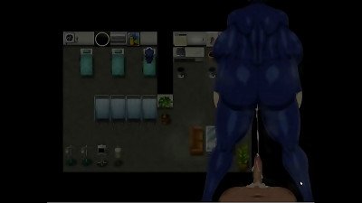 Shipwrecked Spaceship Todoroki [Monthly Patreon choice anime porn game] Ep.19 Izumi gazes at John big chisel while he is in the shower