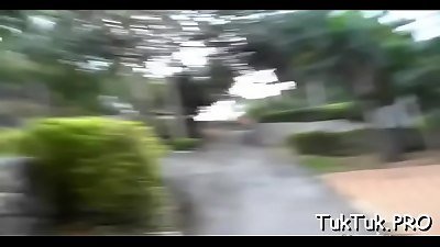 crazy dude enjoys licking and smashing a taut oriental fuckbox