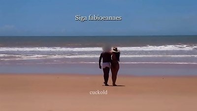 SECTION juicy sluts joy from horny howife. super-steamy wife in bikini shows off on the beach and takes the fat black schlong in white swimwear and gets rubdown in front of the cuckold.