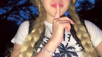 I get lost in the jungle and I fondle my saucy pinkish beaver and my uber-sexy innate tits